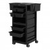 Hairdressing Trolley GABBIANO 68B black